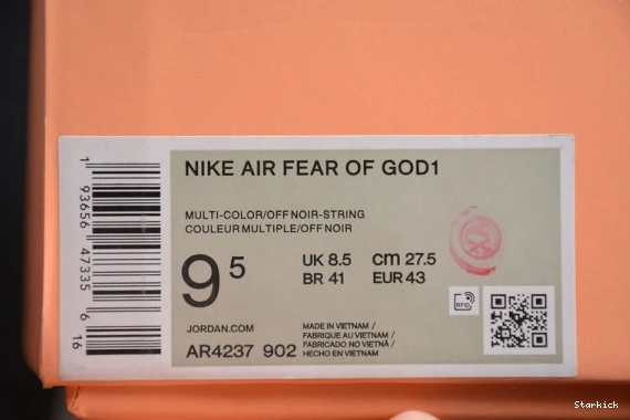 of Nike Question" "The Air Fear God String 1 AR4237-902 1029